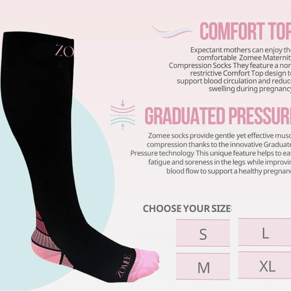 ZOMEE Compression Socks - Picture 14 of 16